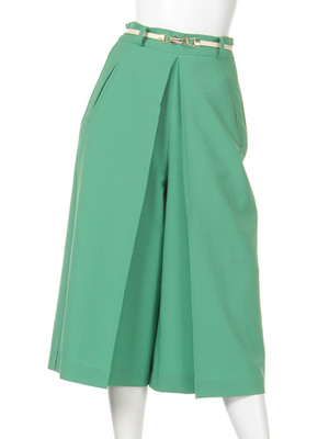 ベルト付ガウチョパンツ