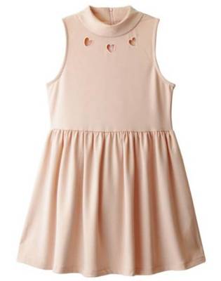 ハートくり抜きワンピース