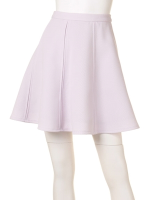 切り替えフレアスカート