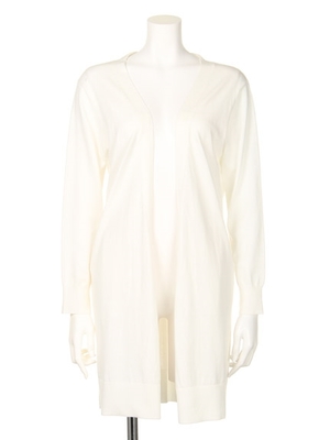 シンプルロングカーディガン