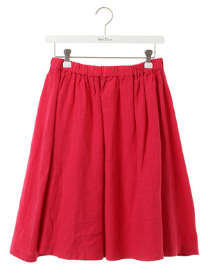 【Mila Owen】麻フレアスカート