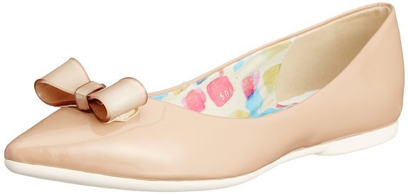 リボンモチーフレインシューズ