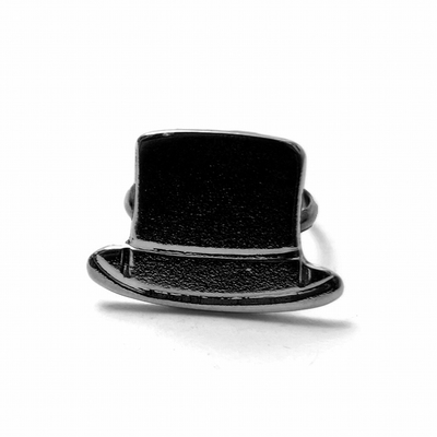 SILK HAT RING L mat black（シルクハット リング L マットブラック）