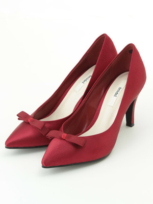 リボンパンプス