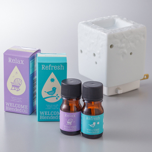 アロマランプ&ブレンドオイルセット