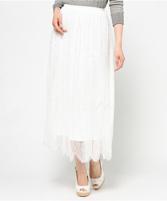 レーススカート/NICE CLAUP