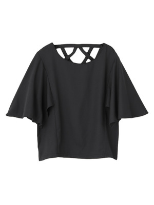 バッククロスフレアフリーブTOPS