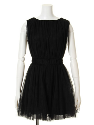 snidel (スナイデル) チュールオケージョンワンピース