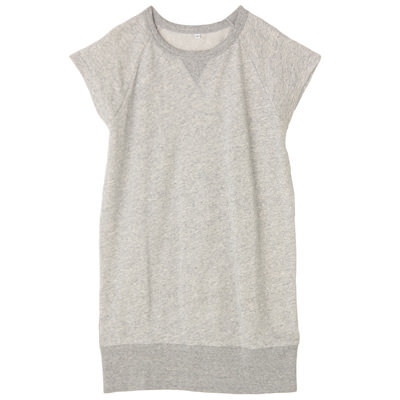 オーガニックコットンミニ裏毛チュニック/無印良品