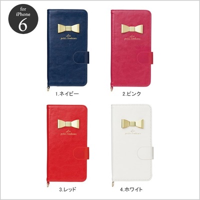 【iPhone6専用】スマートフォンケース・リボン/デジタルアクセサリー