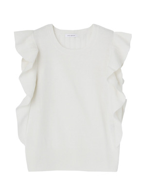 BORNY ニコールフリルニット