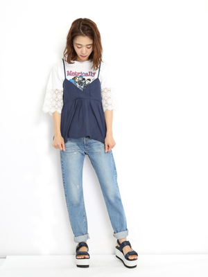 jouetie ぺプラムビスチェ