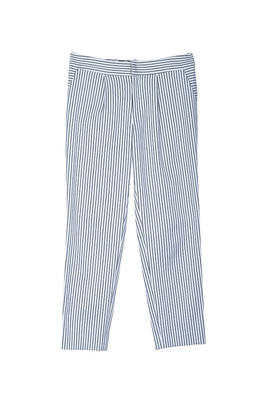 ストライプテーパードパンツ