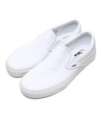 VANS ヴァンズ VN-0EYEW00 SLIP ON TRUE WHITE
