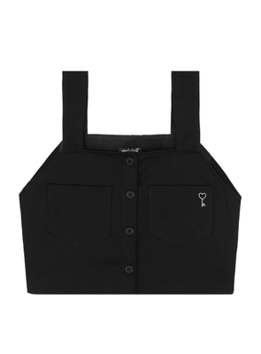 クロップドニットビスチェ