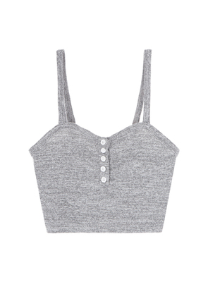 ボタンパステルビスチェ