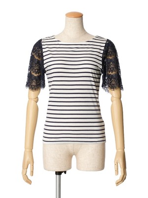 レーススリーブT/an another angelus