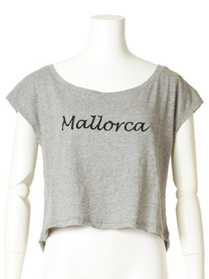 ロゴ刺繍Tシャツ