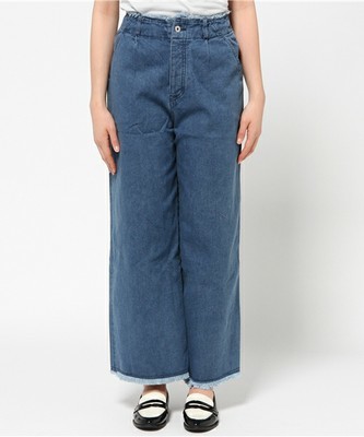 デニムバギーパンツ