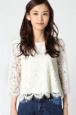 PROVENCE LACEブラウス