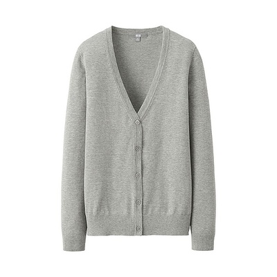 UVカットVネックカーディガン