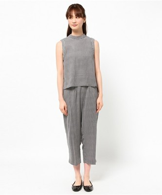 ギンガムチェックセットアップ