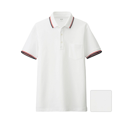 ドライカノコデザインポロシャツ