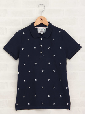 前身傘刺繍ポロシャツ