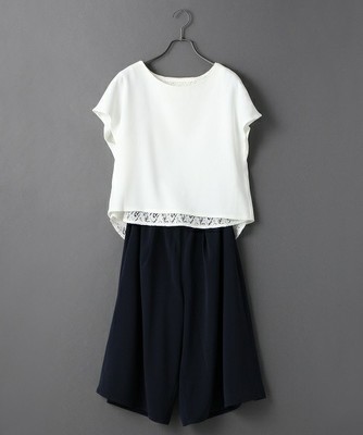 ガウチョ*レース3Pセットアップ