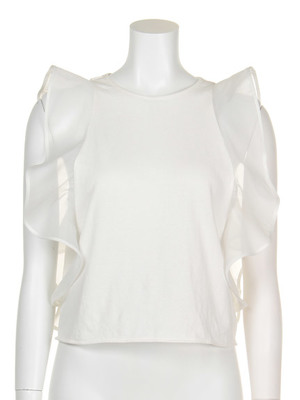 フリルブラウス