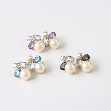 パールビジューイヤリング