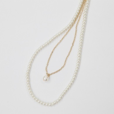 2連ロングパールネック