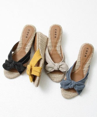 キャンバスリボンミュール