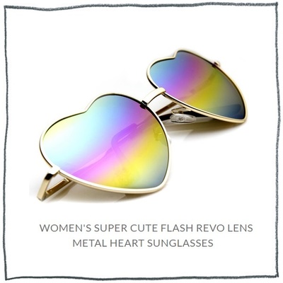 大人気★レインボーハートサングラス★9482★5色