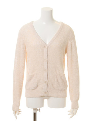 moco moco’スムーズィー’ミックスカーディガン