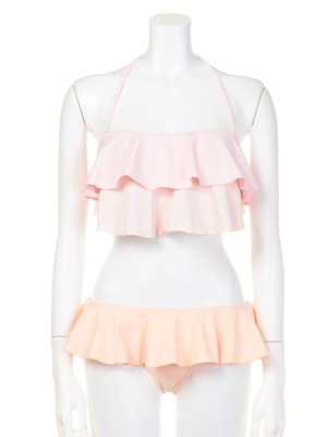 フリルリボンビキニ