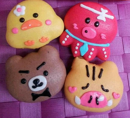 アニマルマカロン4種類詰め合わせ