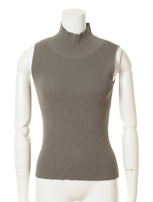 リブニットトップス