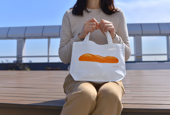 フランスパンのトートバッグ S