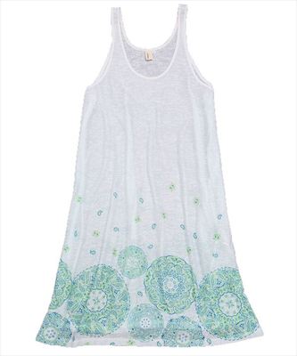 サークルペーズリーワンピース