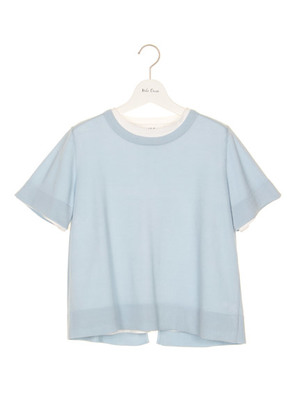 Mila Owen (ミラオーウェン)  Tシャツレイヤードニット