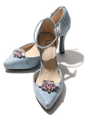 snidel (スナイデル)  ビジューパンプス