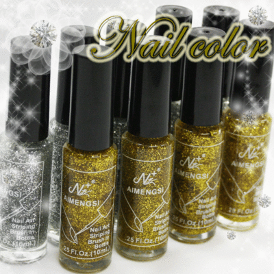 ネイルアート用マニキュアカラー（細筆） 