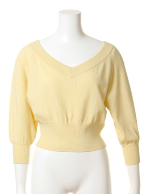 オフショルニットトップス／スナイデル