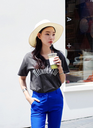 【DHOLIC】WONDERFULロゴTシャツ・全3色