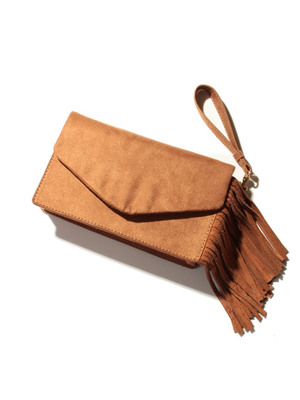 snidel (スナイデル) フリンジクラッチバッグ