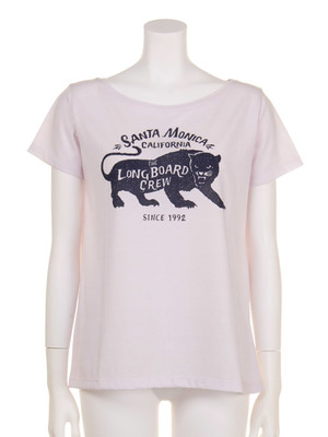 SANTAMONICAイラストT