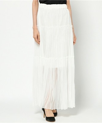 0dシフォンスカート