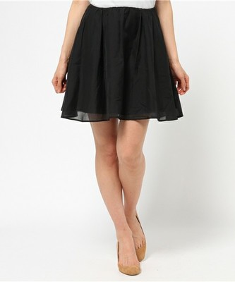 amyris/アミリス/日本製/シフォンミニスカート