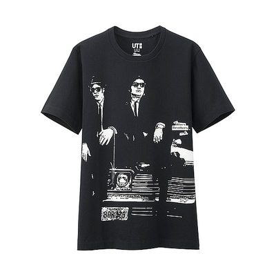 ＭＥＮ　アメリカンムービーグラフィックＴ（ブルース・ブラザーズ・半袖）Ａ０９